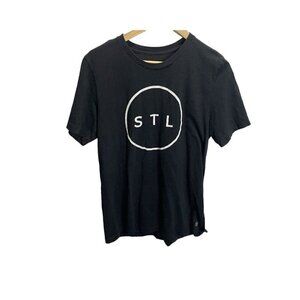 Arch Apparel St Louis MO T-Shirt Unisex L Black Classic Logo T-shirt Short Sleev